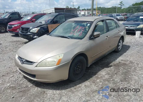 2003 Honda Accord 2.4 Lx from USA, damaged, VIN 1HGCM56323A041049